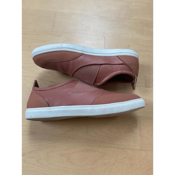 MATT & Nat BNWT Vegan Leather Slip On Sneaker "Lucas" New Dark Pink - Picture 4 of 7